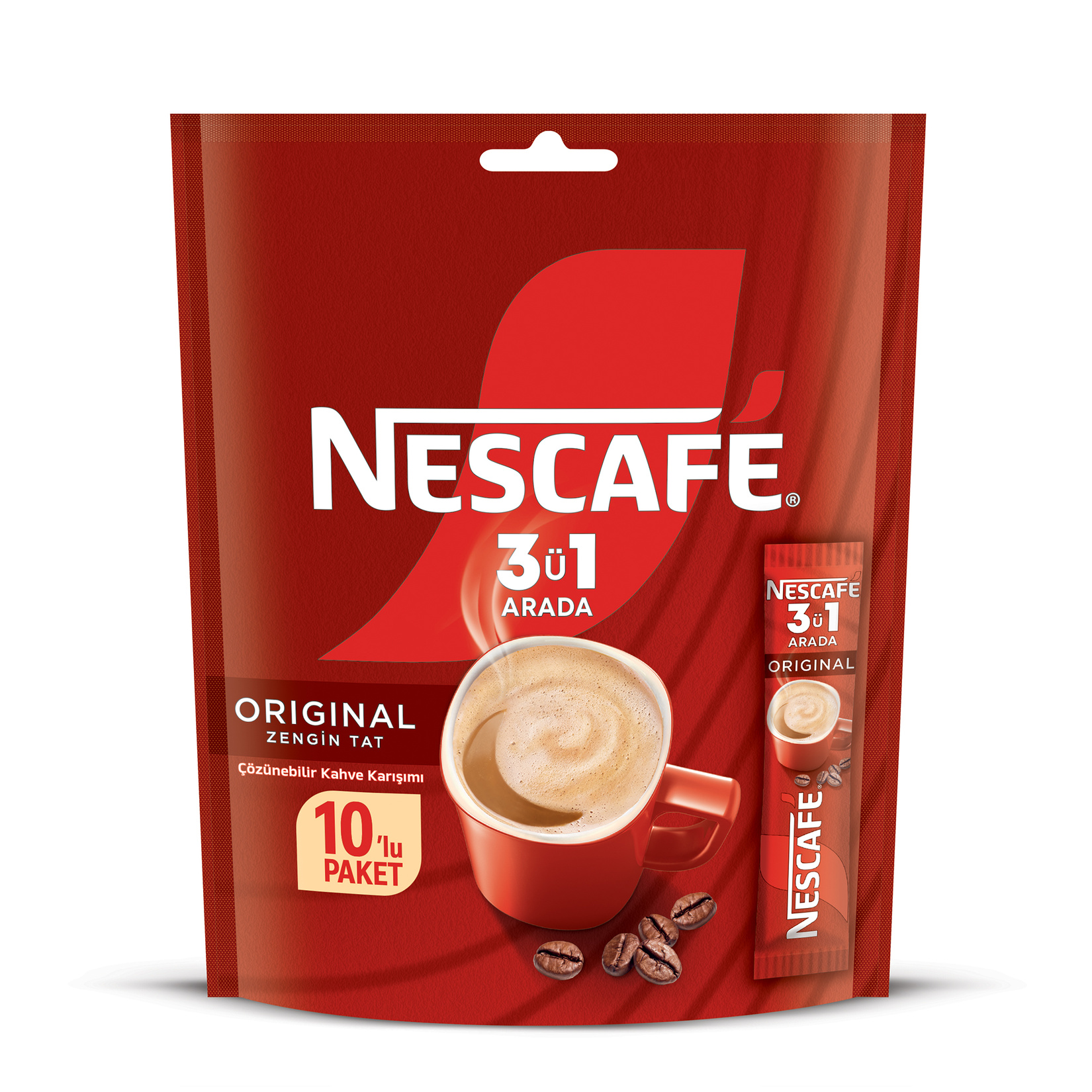 Nescafé 3ü1 Arada Paket 10 x 17.5 G
