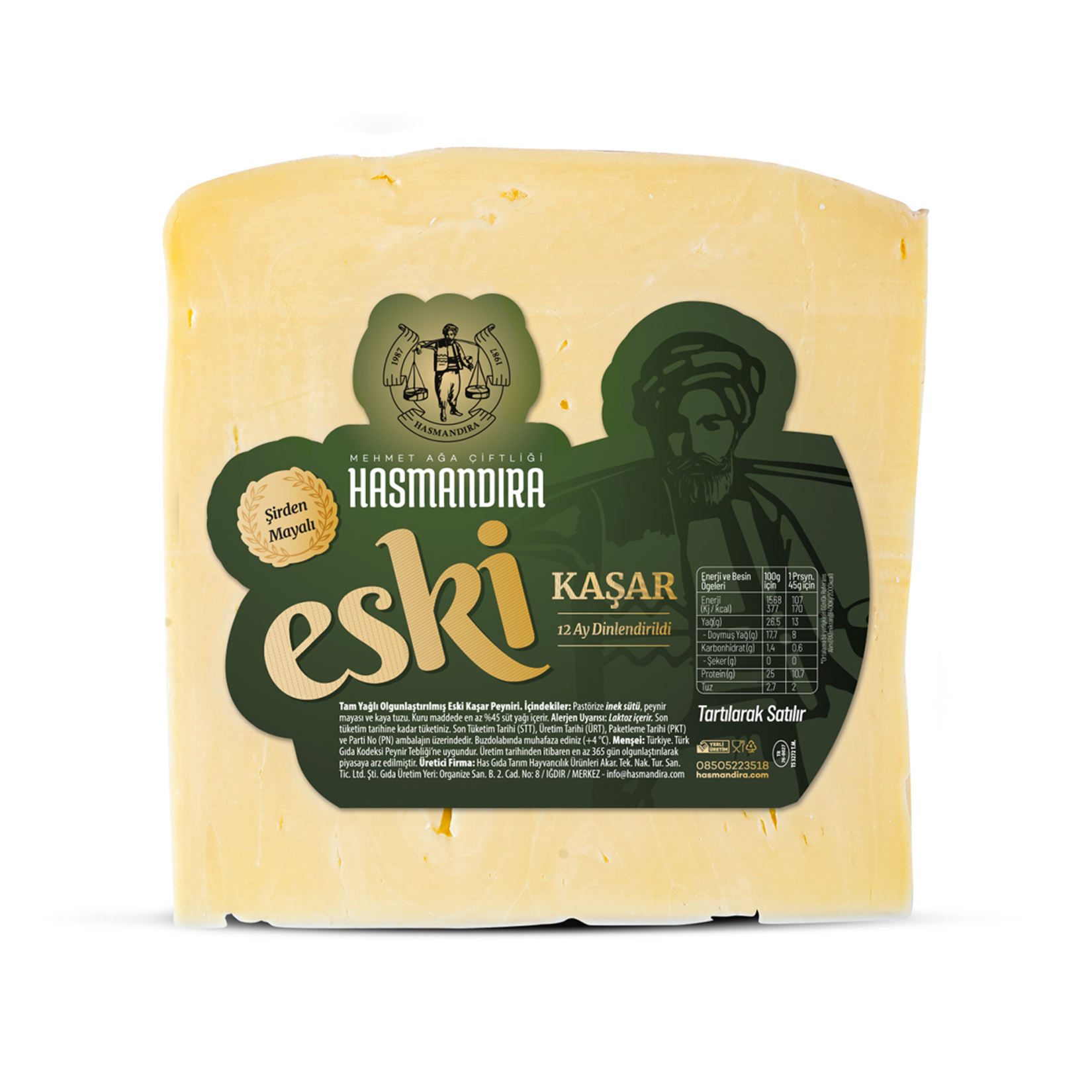 Hasmandıra Eski Kaşar Kg