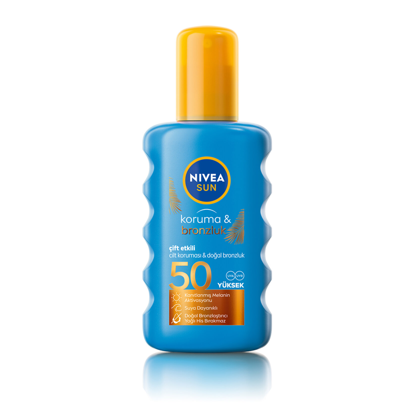 Nivea Sun Çift Etkili Bronzluk Koruyucu Güneş Spreyi SPF 50 200 ml