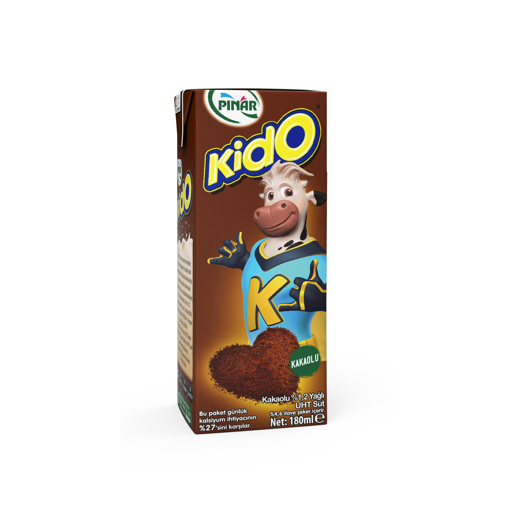 Pınar Kido Kakaolu Süt 180 Ml