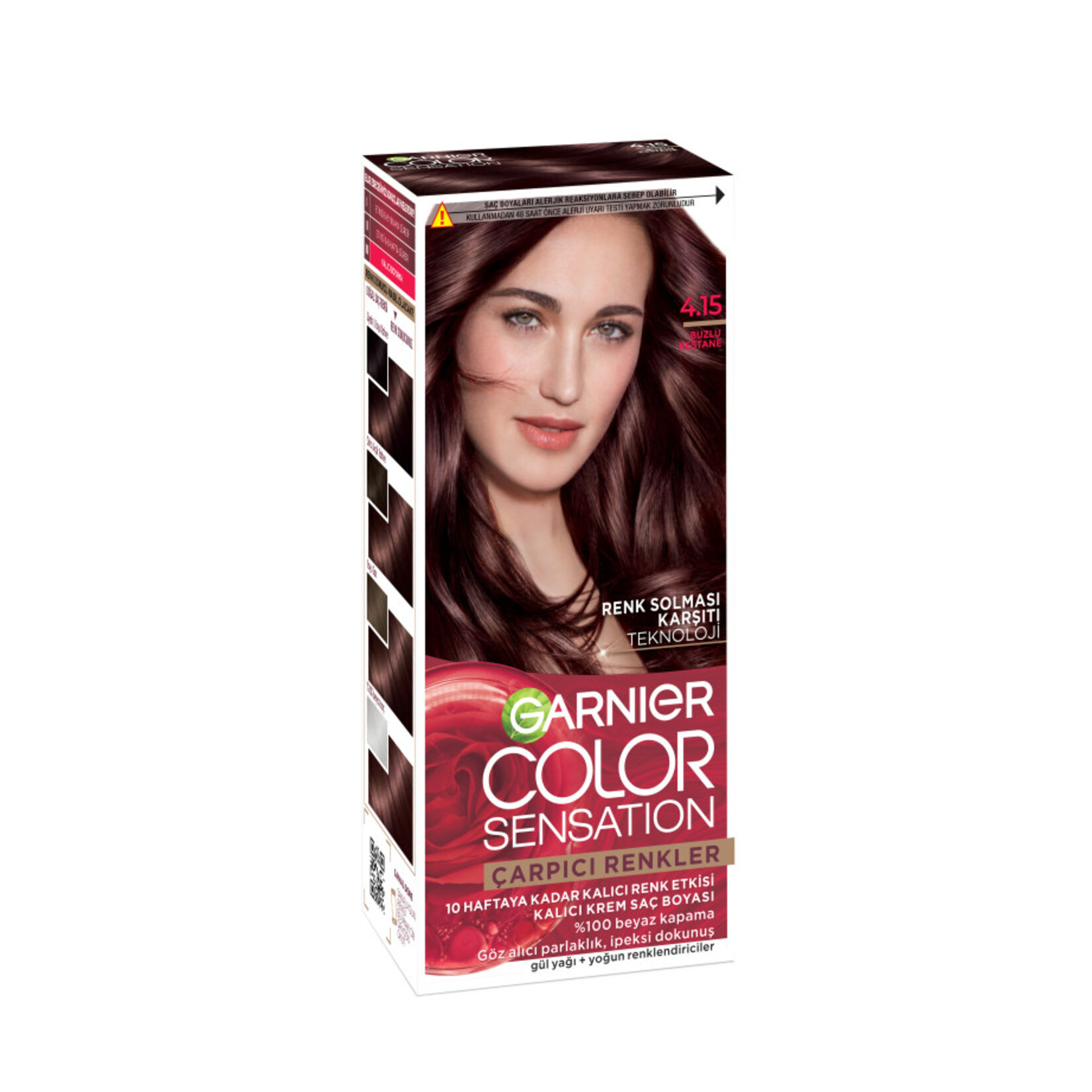 Garnier Çarpıcı Renkler 4.15 Buzlu Kestane
