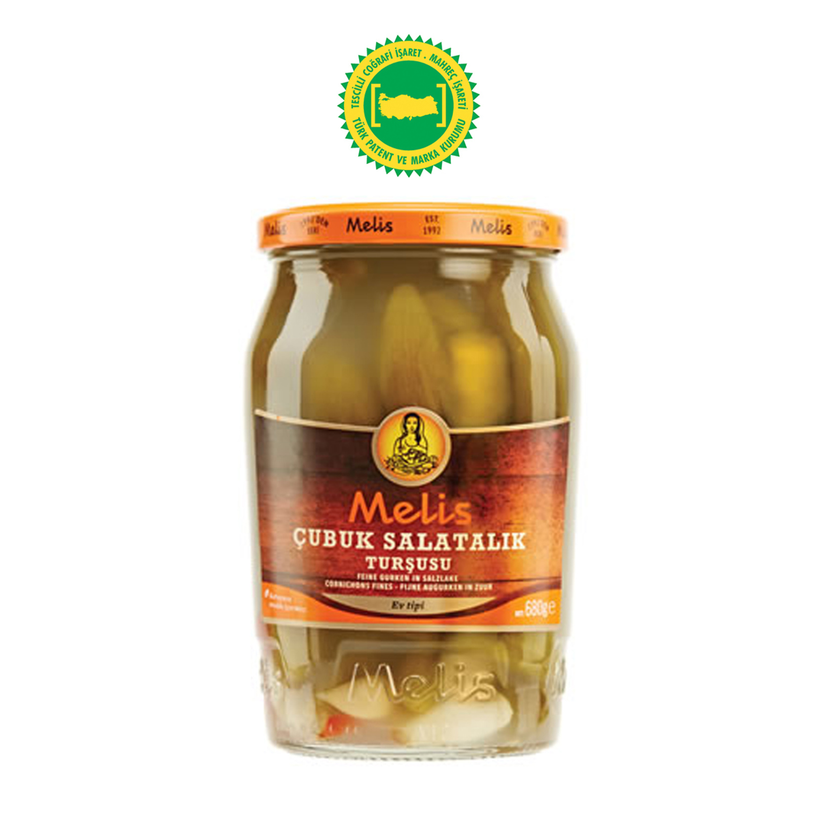 Melis Çubuk Salatalık Turşusu 680 G
