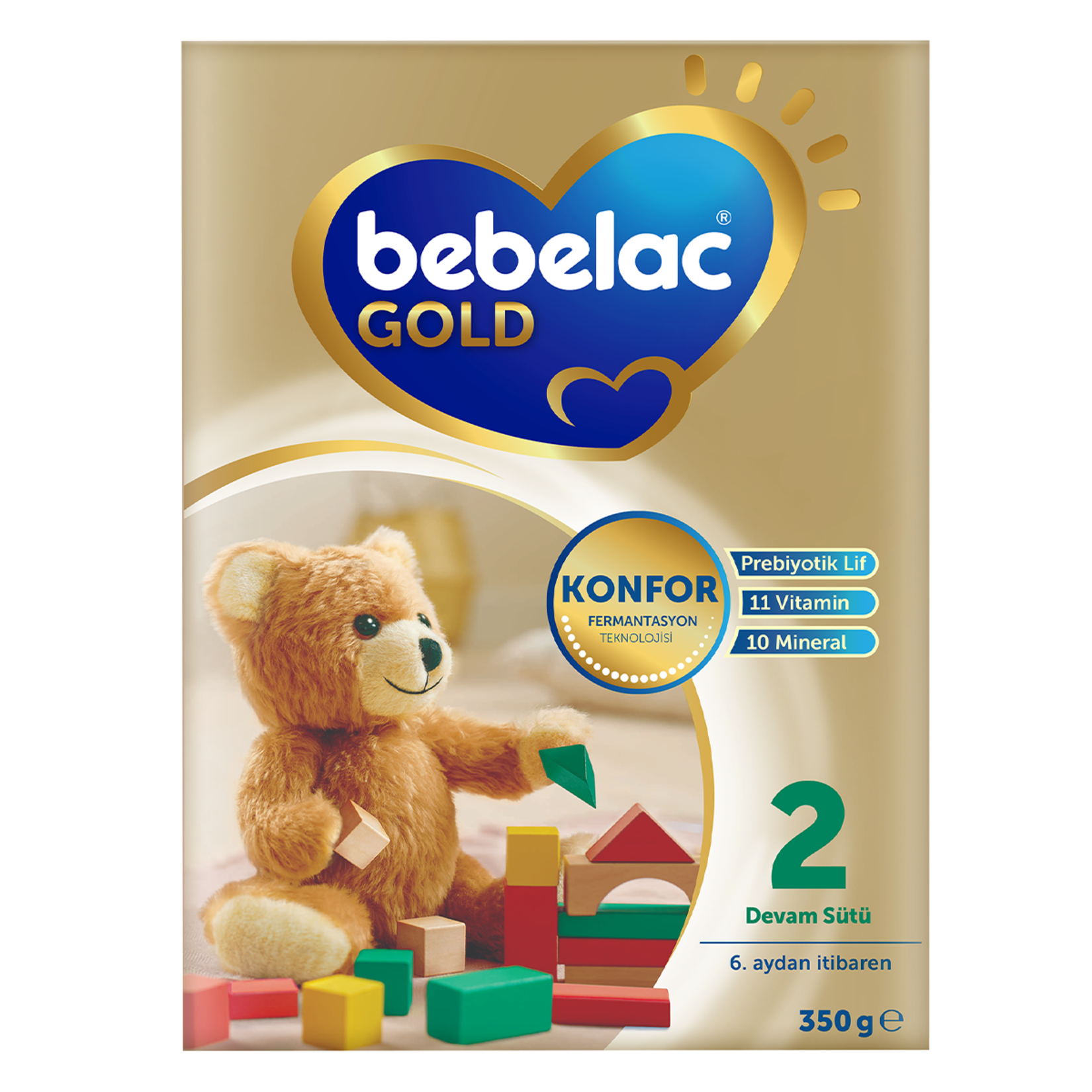 Bebelac Gold Konfor 2 Devam Sütü 6-12 Ay  350 G