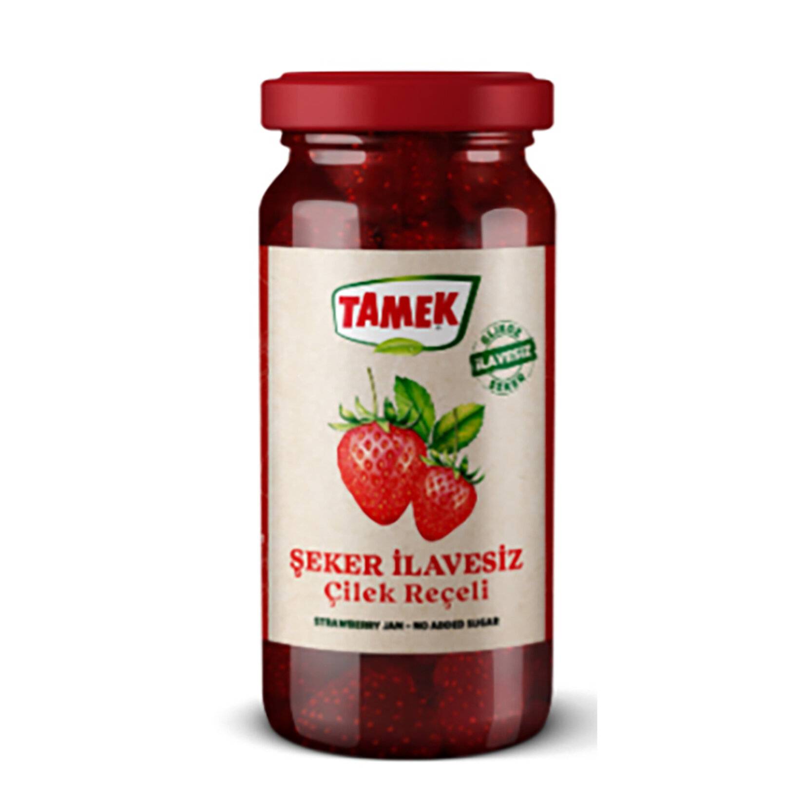 Tamek Stevialı Şeker İlavesiz Çilek Reçeli 290 G